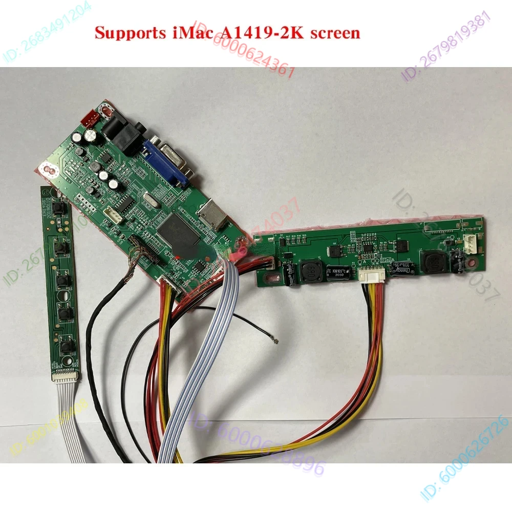 LCD モニター 27 "iMac A1419 2k LM270WQ1 SD F1 F2 表示画面コントローラードライバーボードキットテストメインボード