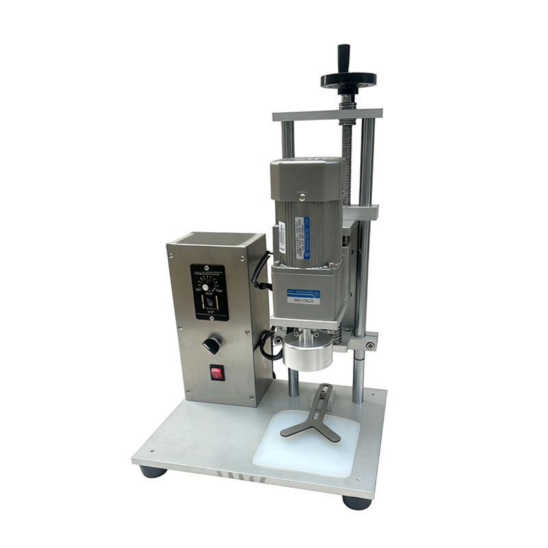 電動自動キャッピング機、テーブル式キャッピング機、飲料・酒類・ミネラルウォーターボトル包装機