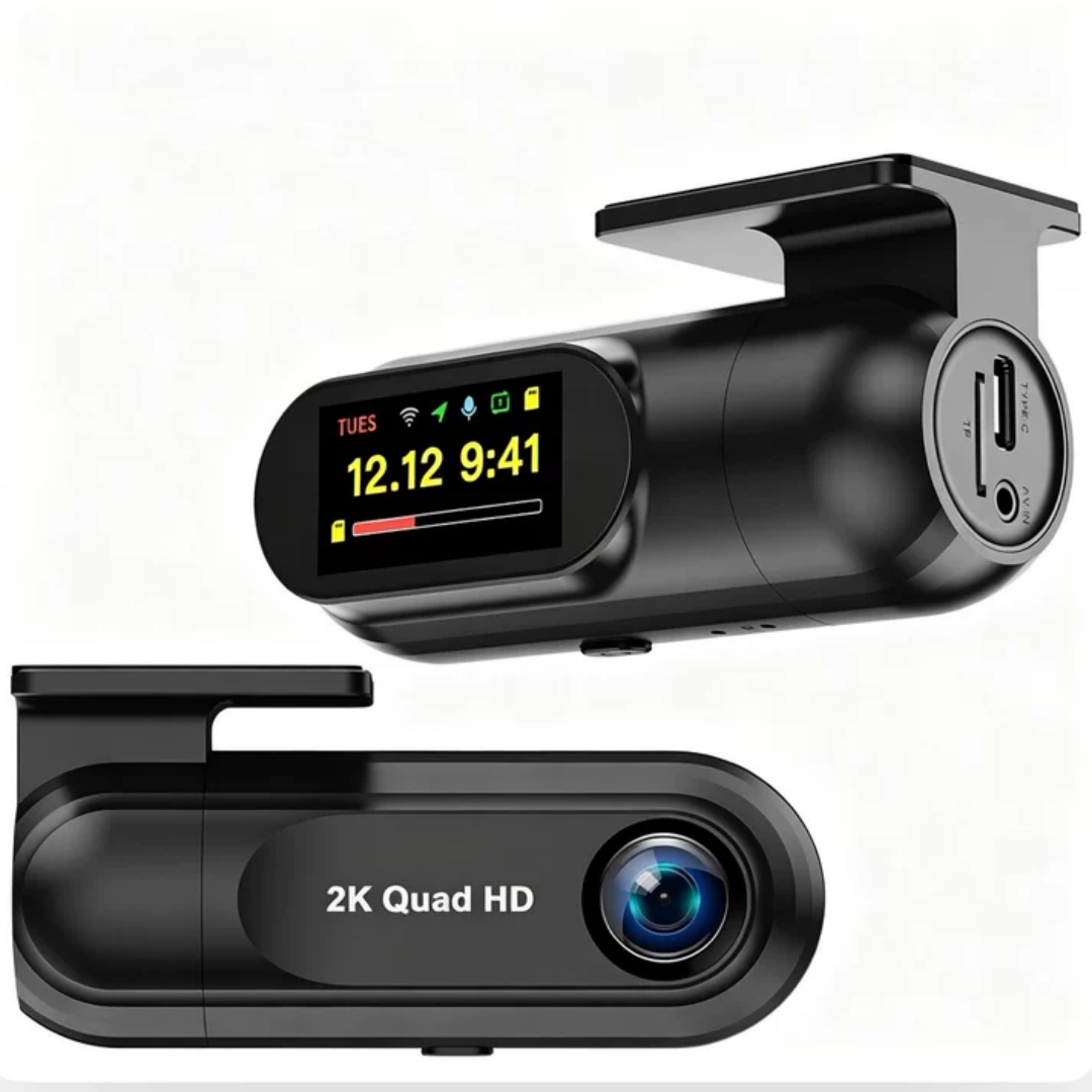 Acceo 2.5K QHD ダッシュカム WiFi GPS 2560*1440 車 DVR 24H 駐車監視ループ録画ナイトビジョンミニダッシュカメラ