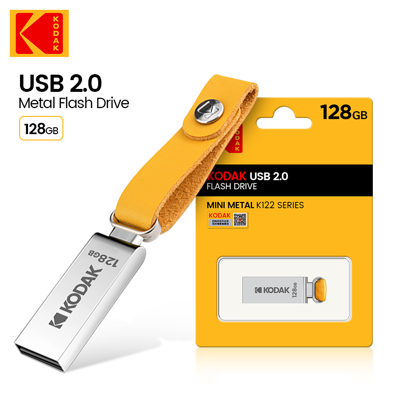 コダック K122 USB 2.0 フラッシュドライブ 128 ギガバイトのペンドライブ 64 ギガバイトのメモリスティック U ディスク 32 ギガバイトの高速ペンドライブ USB 2.0 電話 PC