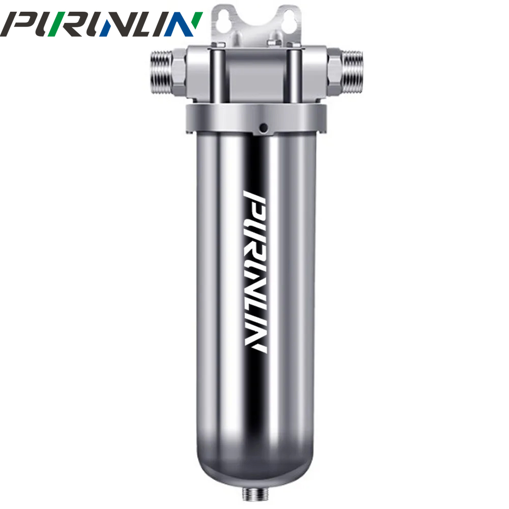 8000L/h 水フィルター泥防錆保護十分な家庭用水 40 μM 家全体の水フィルターシステム