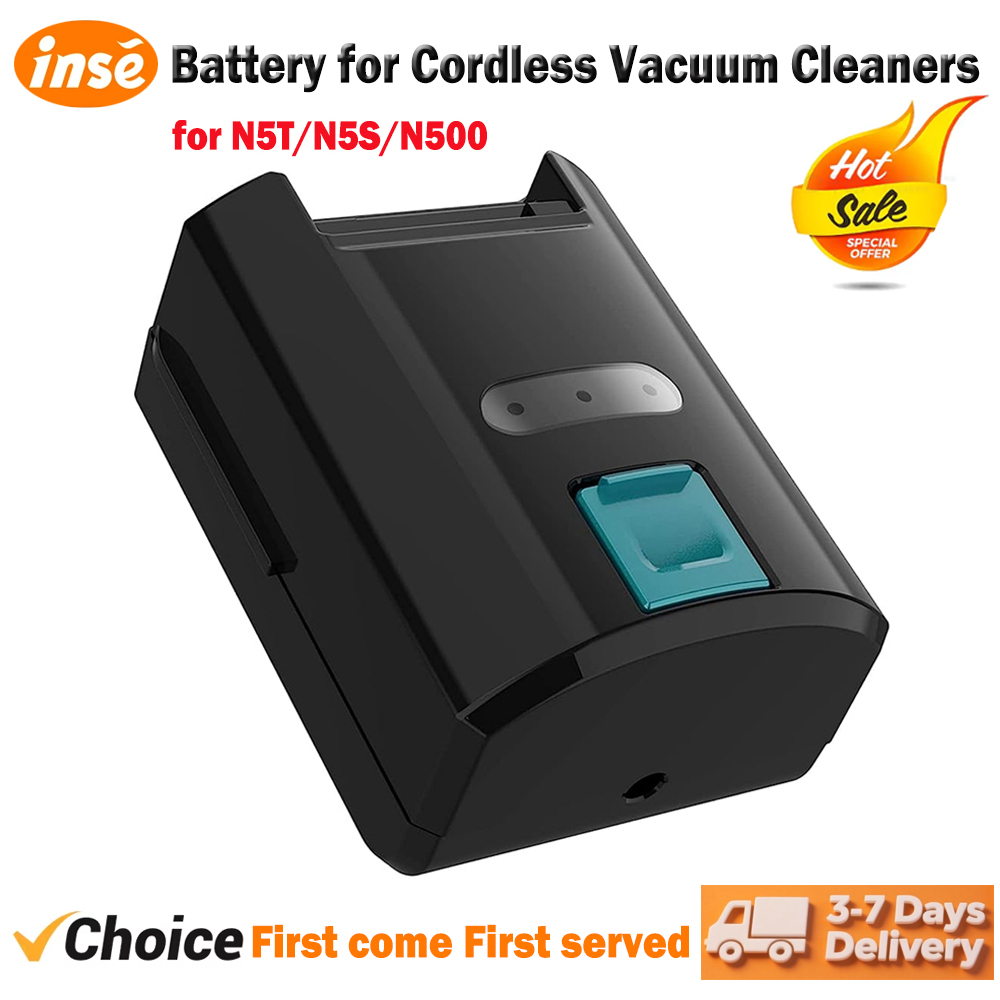 INSE コードレス掃除機オリジナルバッテリーアクセサリー Inse 掃除機用掃除機バッテリーモデル N5S/N5T/N500