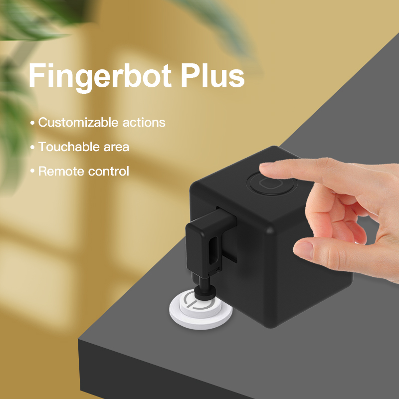 Zigbee スマートフィンガーボットスイッチボットリモーターガレージカーテンボタンロボット BLE プッシャー Alexa と連携 Google ホーム音声アシスタント