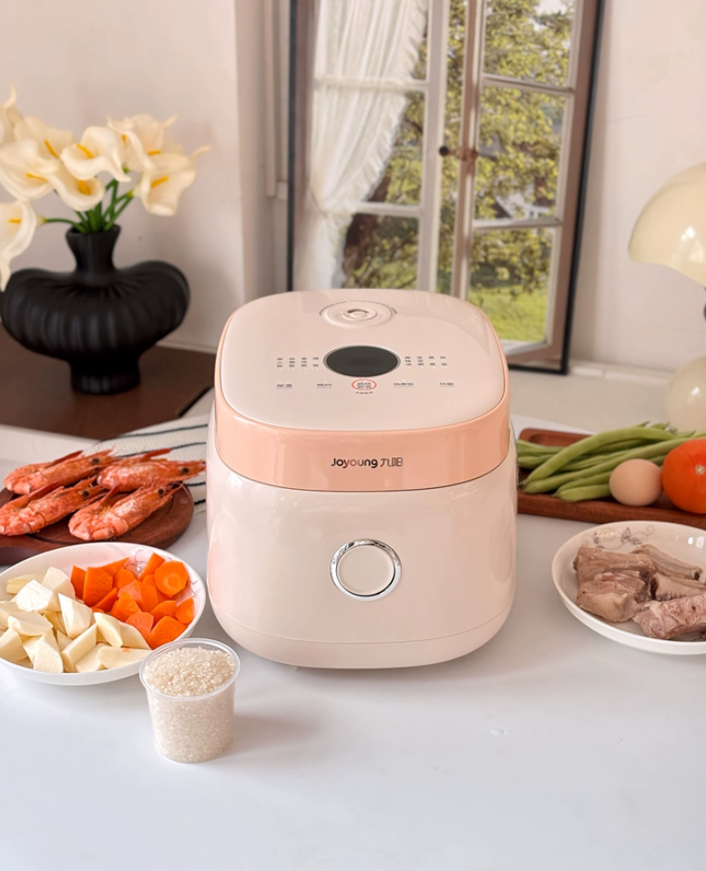 Joyoung 0 フッ素インナー炊飯器 3L ホーロー磁器鍋家庭用蒸し多機能インテリジェント予約