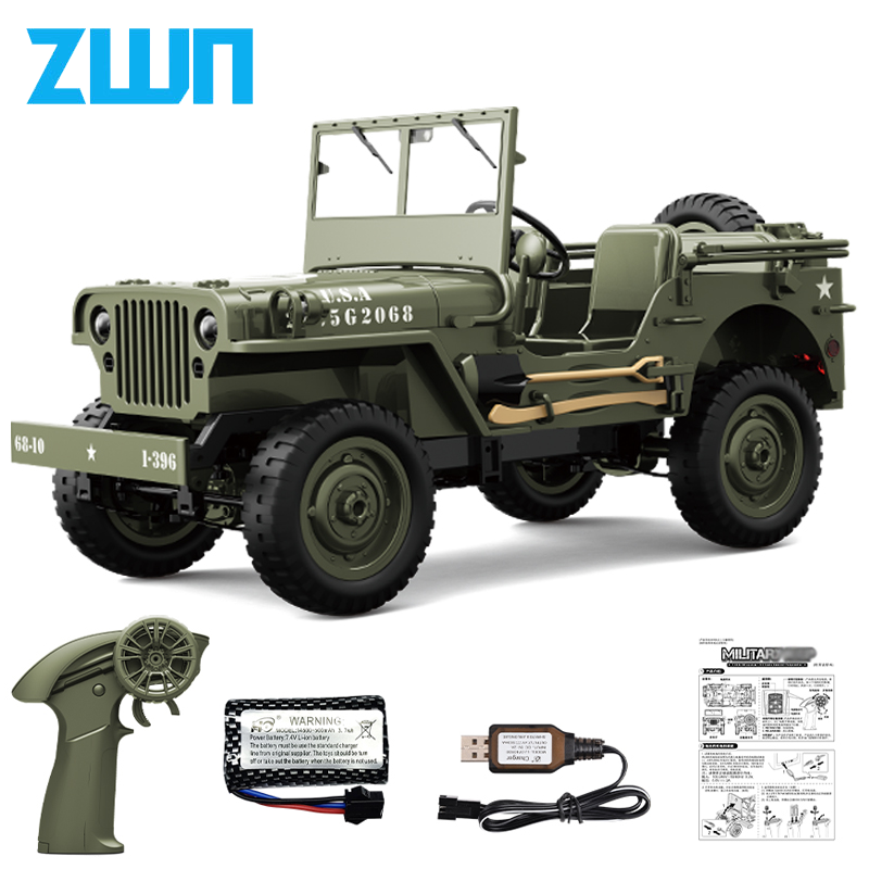 JJRC C8815 1/10 ウィリージープ Rc カー 1941 4WD RTR クローラークライミングスケール軍用トラックオフロード車両大人のおもちゃギフト子供のため