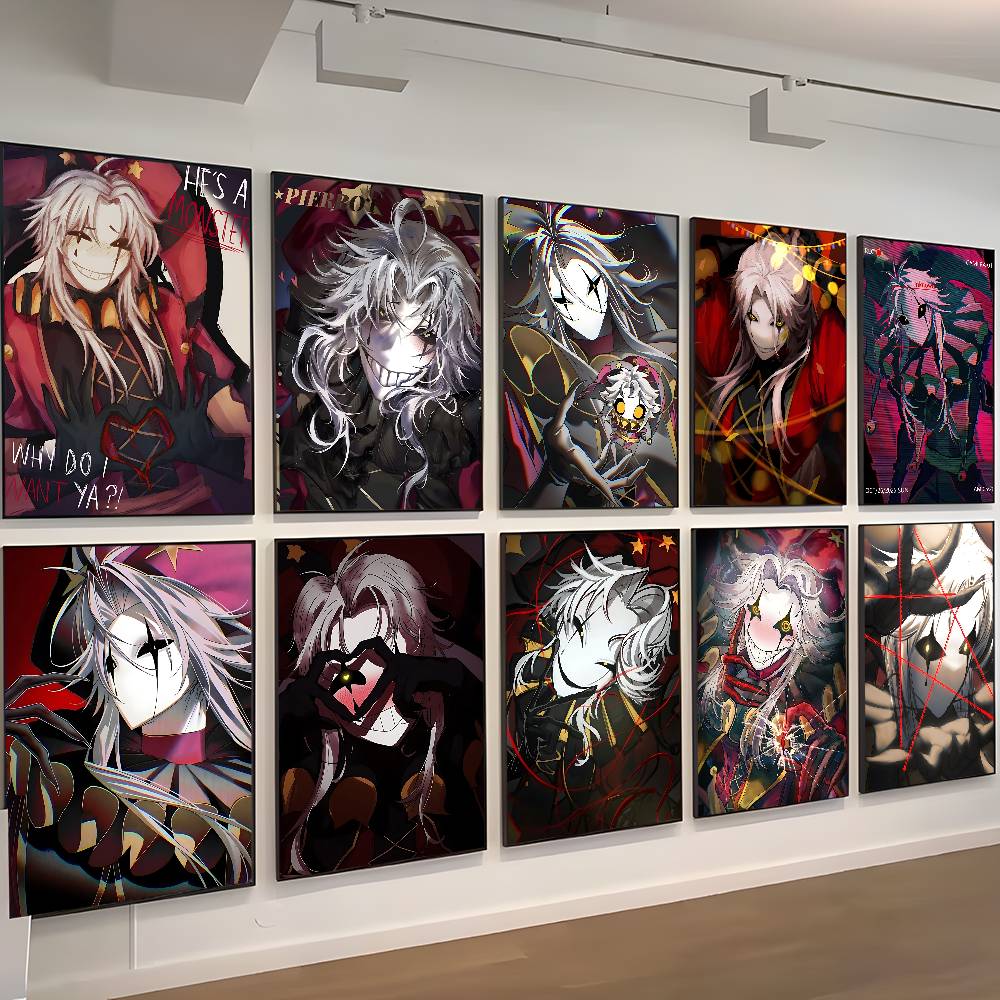 ピエロザフリークサーカスゲーム面白い DIY 粘着ポスターファンシーウォールステッカーリビングルームバー装飾壁の装飾