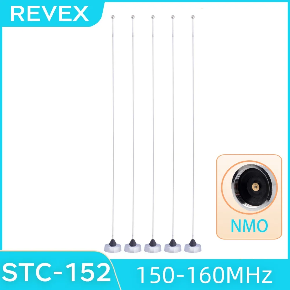REVEX STC-152 NMO マウント VHF 150-160MHz 高利得車モバイルハムカーラジオトランシーバーアンテナ Baofeng TYT HYT 用
