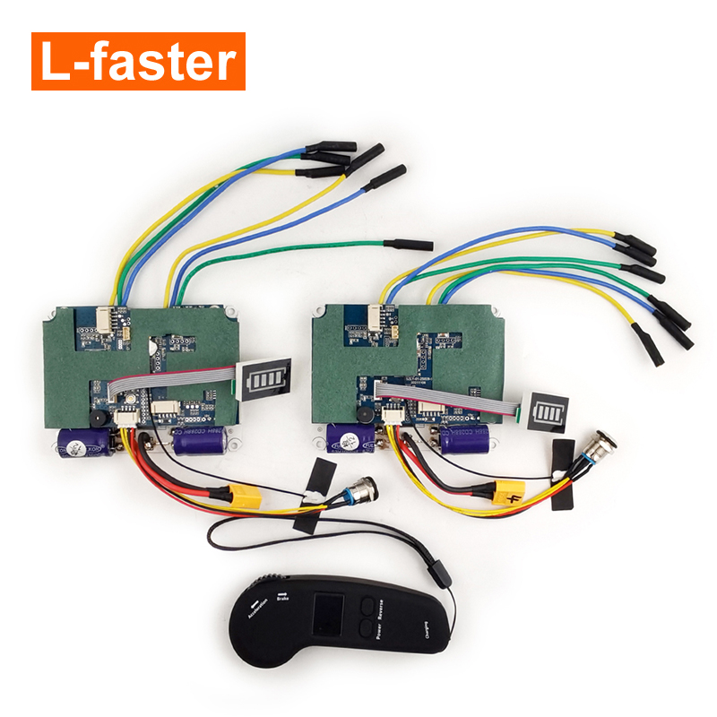 L-faster 4WD 電動スケートボード全輪駆動コントローラボードワイヤレスリモートベルトドライブスケートボード AWD コントローラ