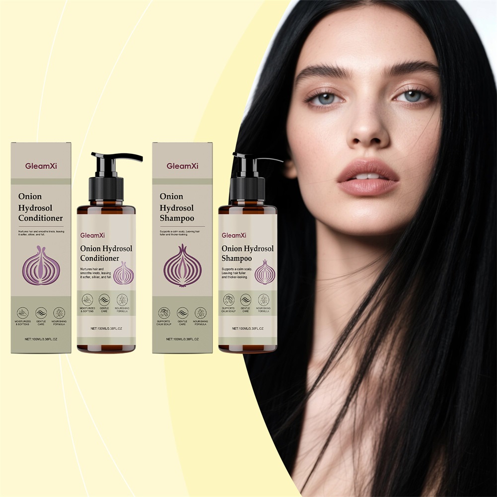 100 ミリリットルタマネギシャンプー育毛植物脱毛制御頭皮ケア栄養保湿ヘアケア製品女性男性