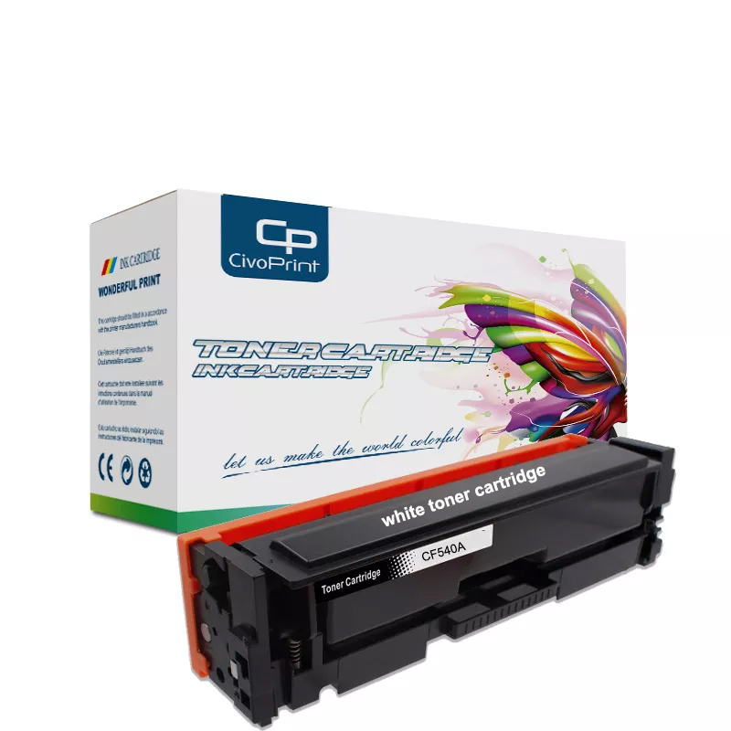 Civoprint M254 M254dw 254nw 203A CF540A 転送ホワイト トナー カートリッジ HP レーザー プリンタ トナー カートリッジと互換性あり