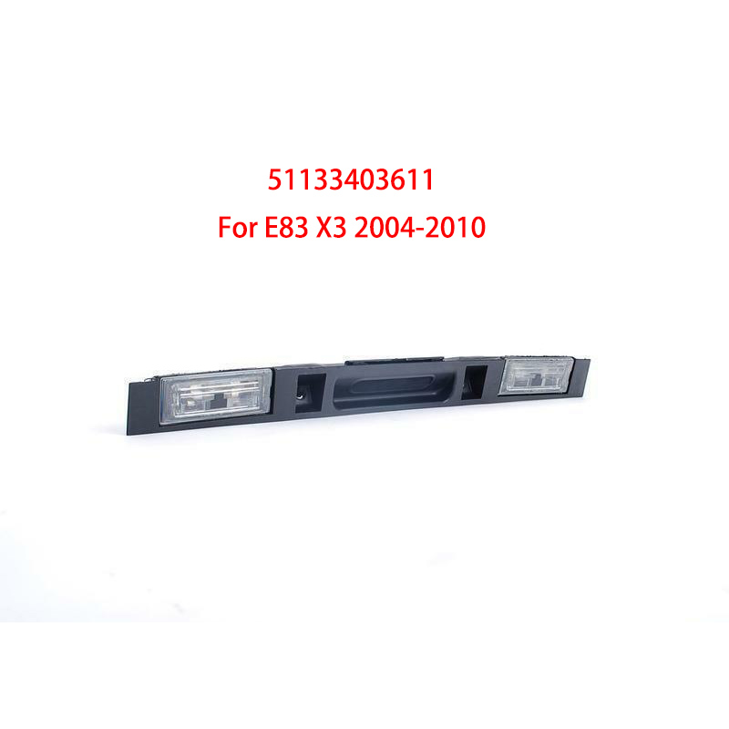 ツーリングブーツトランクリッドリアハンドルとキーボタン 51133403611 BMW E83 X3 2004-2010 車のテールゲートスイッチアセンブリアクセサリー