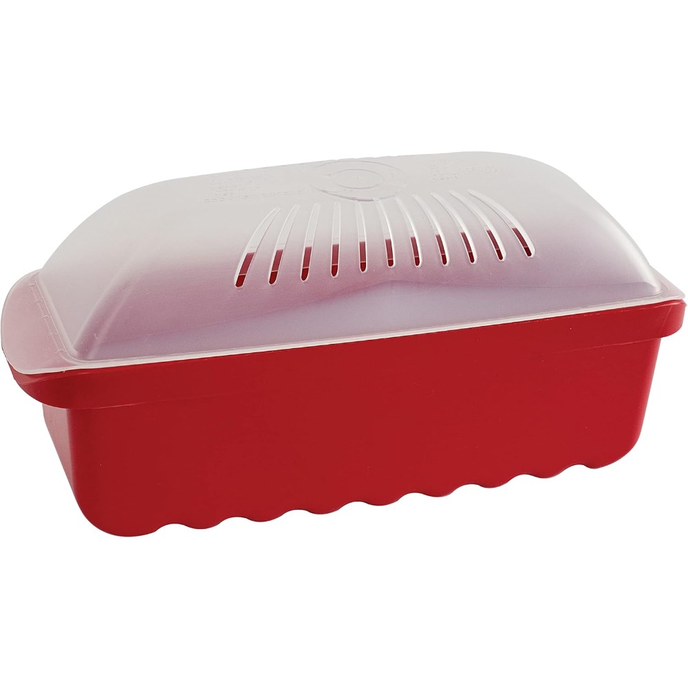 電子レンジパスタクッカー 6.4カップ レッド