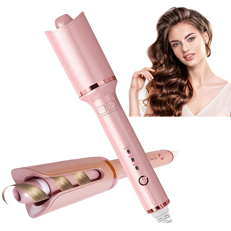 コードレスポータブル電気自動ワイヤレスヘアカーラー加熱ヘアケアスタイリング器具家庭用旅行用マジックヘアアイロン