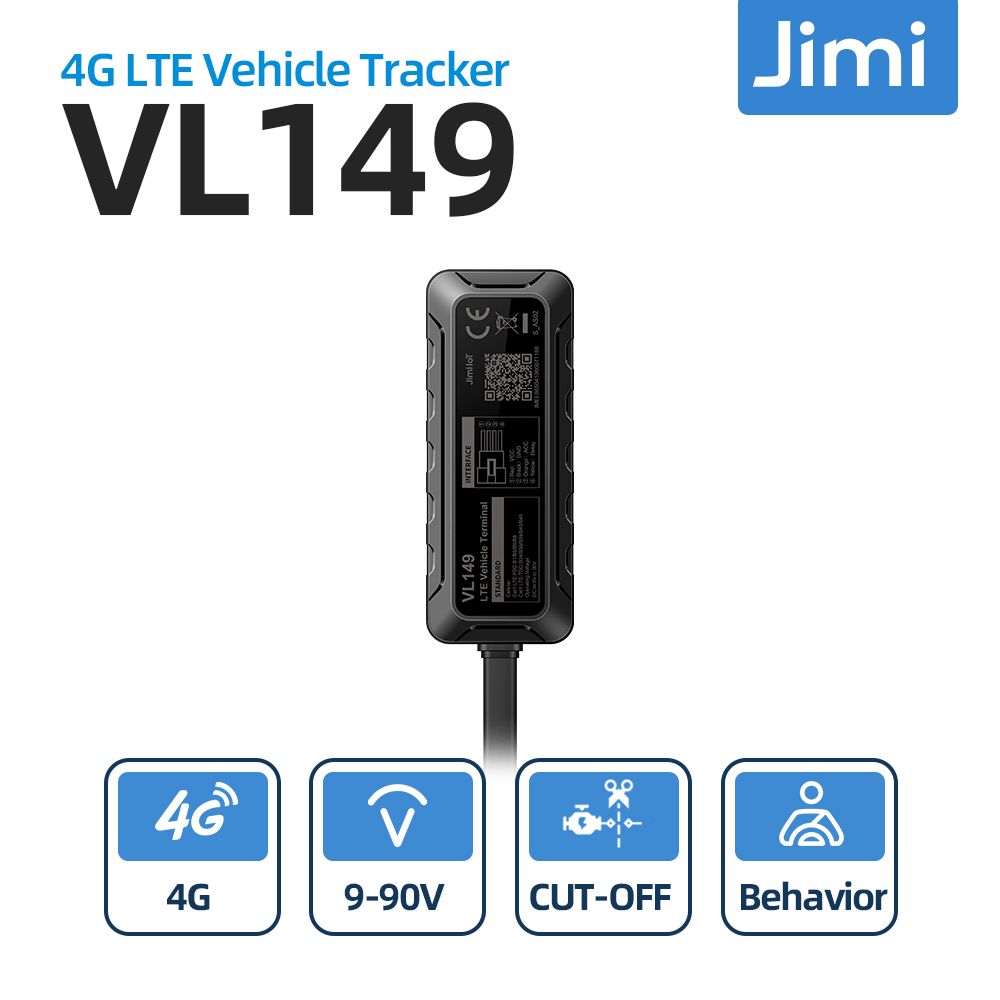 Jimi VL149 4 グラムミニ GPS トラッカーリアルタイム追跡スマートアラートリモートカットオフオートバイロケータ車両フリート管理用