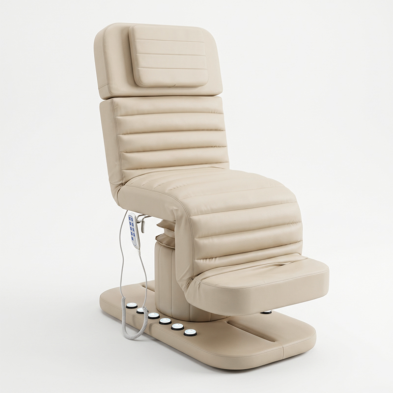 Luxury Electric Beauty Chair with 3 Motors Adjustable Facial Massage Table Eyelash Bed for Beauty Salon Furniture