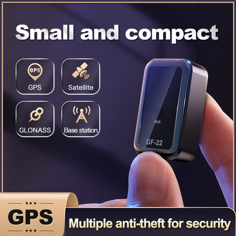 GF-22 車トラッカーデバイス強力な磁気自動警報オートバイ車ミニ GPS トラッカー音声制御紛失防止デバイスロケーター