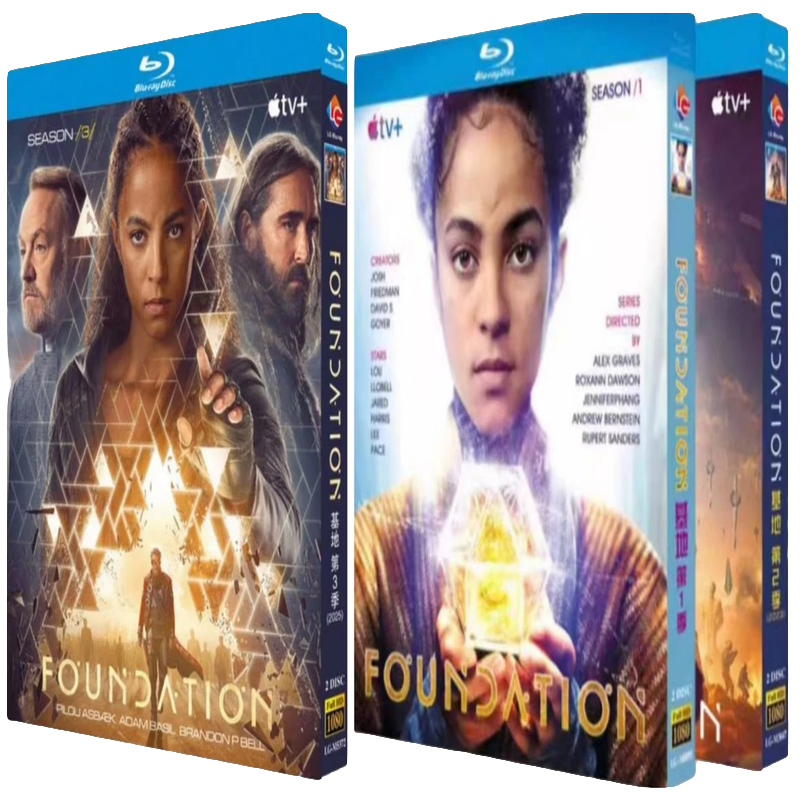 ファウンデーション シーズン 1-3：6 BD 全地域ニュー ボックス セット Blu-ray ディスク