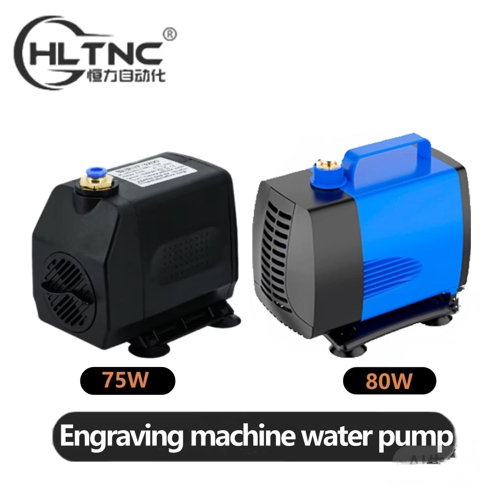 HLTNC CNC 75 ワット 80 ワット 110 V 220 V ウォーターポンプスピンドルモーター水冷サークルポンプ彫刻機 1.5KW 2.2KW スピンドルモーター