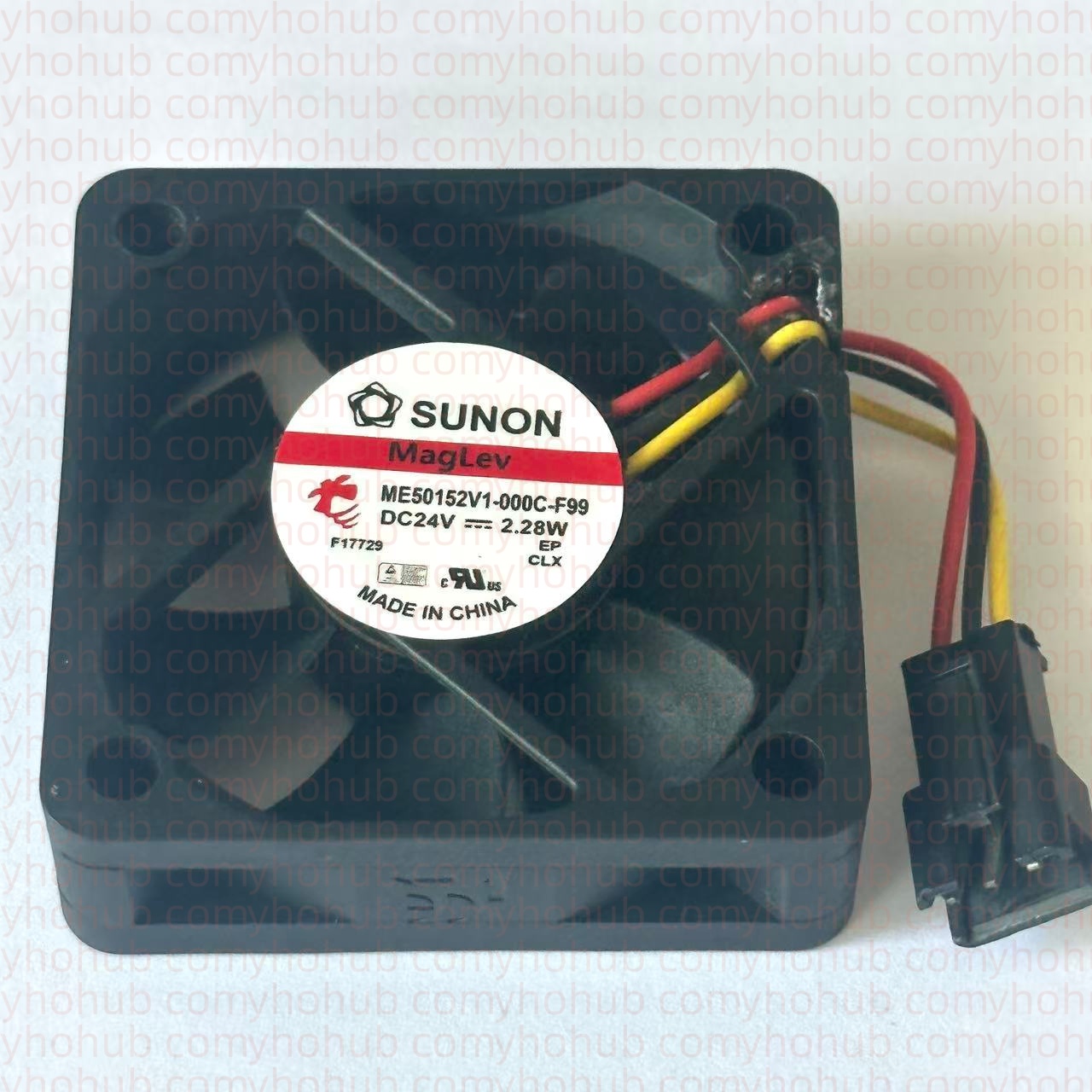 SUNON ME50152V1-000C-F99 DC 24V 2.28W 50x50x15mm 3 線式サーバー冷却ファン