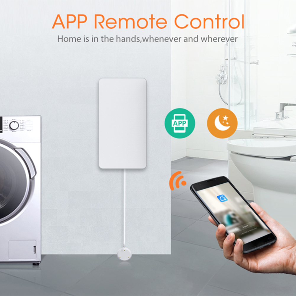 Tuya ZigBee オーバーフローセキュリティ警報システム リモコン 2.4GHz 液体漏れ警報器 バッテリー駆動 アパート用ポータブル