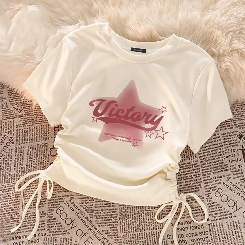 女の子 Tシャツ半袖トップス子供のための夏の子供 Tシャツファッションスタイルティーンエイジャーブラウスベビー衣装服