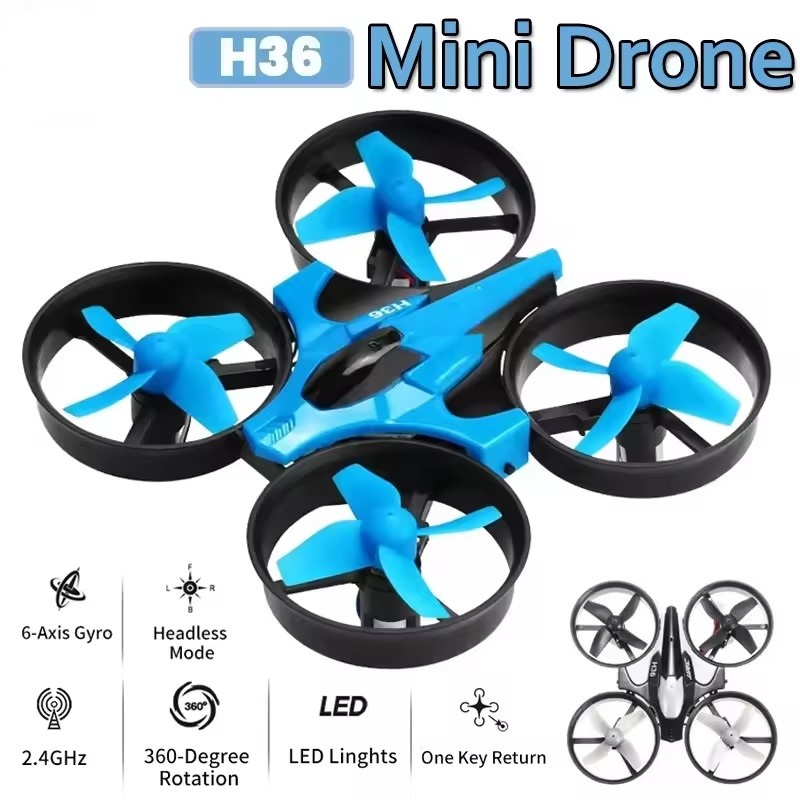 JJRC H36 ミニ Rc ドローン 4ch 6 軸ヘッドレスモードヘリコプター 360° フリップリモコン Quadcopter おもちゃミニドローン子供のための