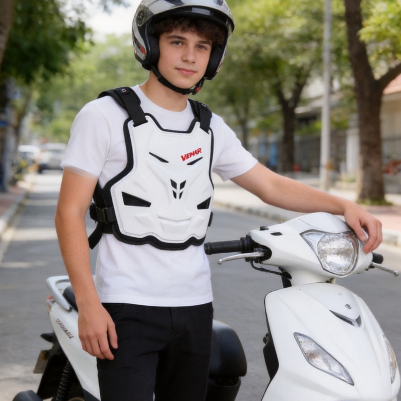 VEMAR 大人用オートバイ胸バックプロテクターベストスノーボード脊椎ボディアーマー MTB モトクロスレーシング保護ジャケットベスト