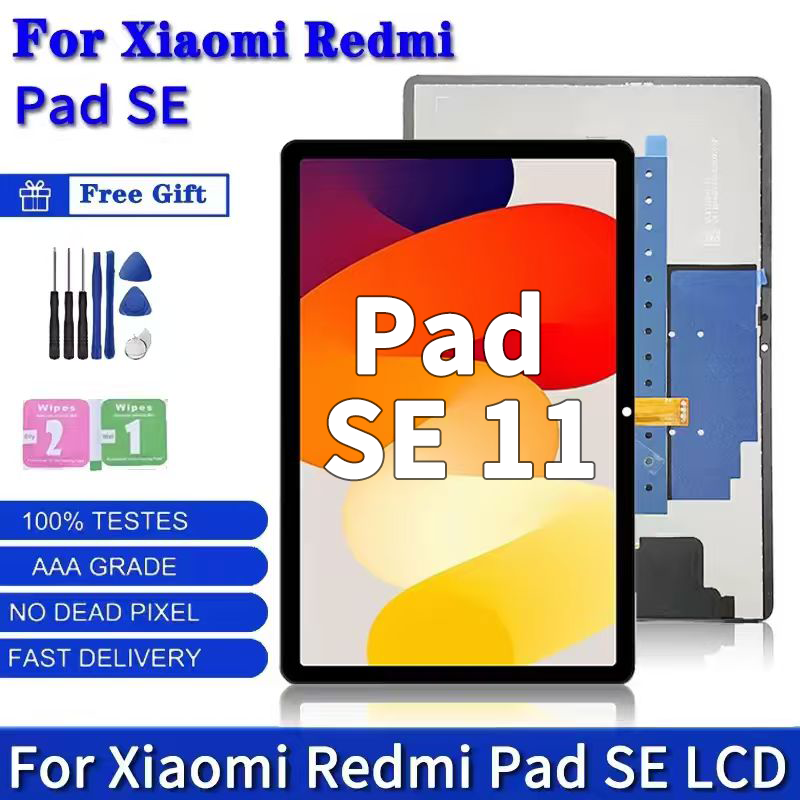 11.0 インチ Xiaomi Redmi パッド SE 23073RPBFG Lcd ディスプレイタッチスクリーンデジタイザアセンブリ Redmi パッド 2 2nd 世代ディスプレイ