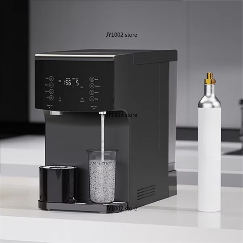 工場卸売カウンタートップ 4 ステージ 100GPD RO ソーダ逆浸透直接飲料炭酸水浄水器フィルターシステム