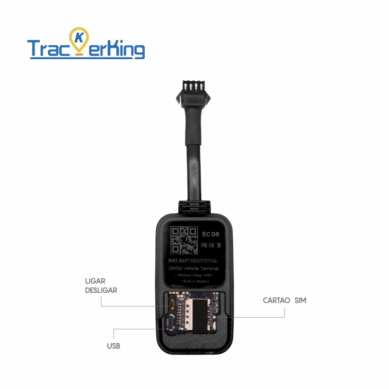GPS トラッカー実用的なポータブル TrackerKing EC08 リモート コントロール (リアルタイム監視システム付き)