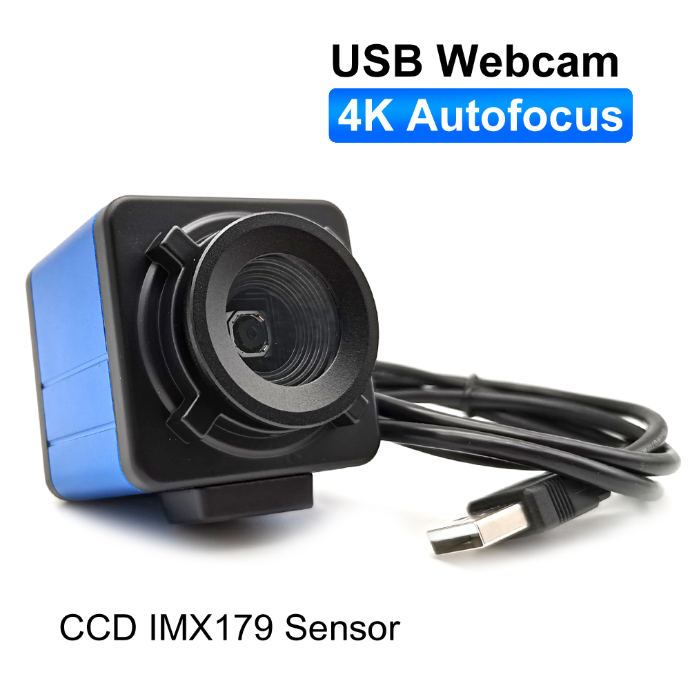 4Kウェブカメラ 8MP IMX179 USBオートフォーカス ライブストリームカメラ OTG UVC プラグアンドプレイ PCビデオボックスカメラ（YouTube/TikTok/OBS対応）