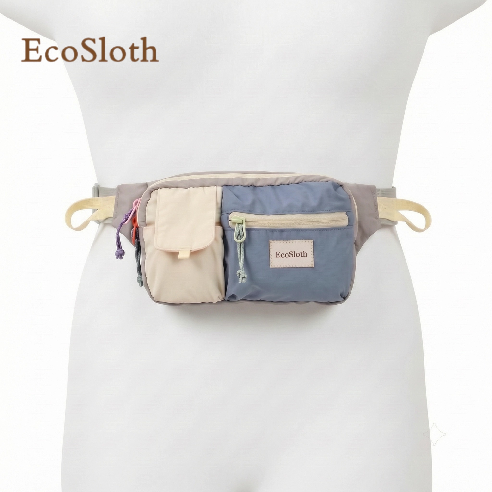 EcoSloth ドーパミン ショルダーバッグ レディース メンズ ハンズフリー ベルトバッグ