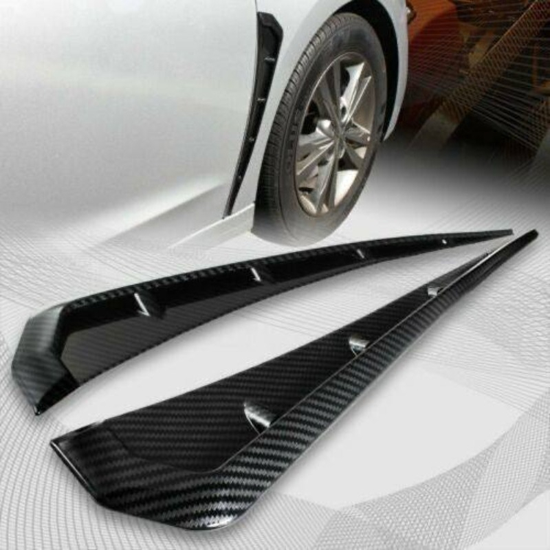 車のシミュレーションサメのエラ偽サイドアウトトレンド修正車のステッカーブレードボディ装飾フードフードユニバーサルアクセサリー