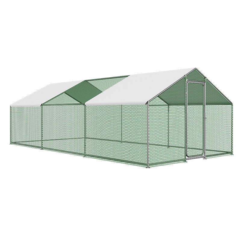 大型の屋外鶏小屋、アヒル、ウサギ、その他の養鶏場に適した頑丈で耐久性のある家禽小屋。