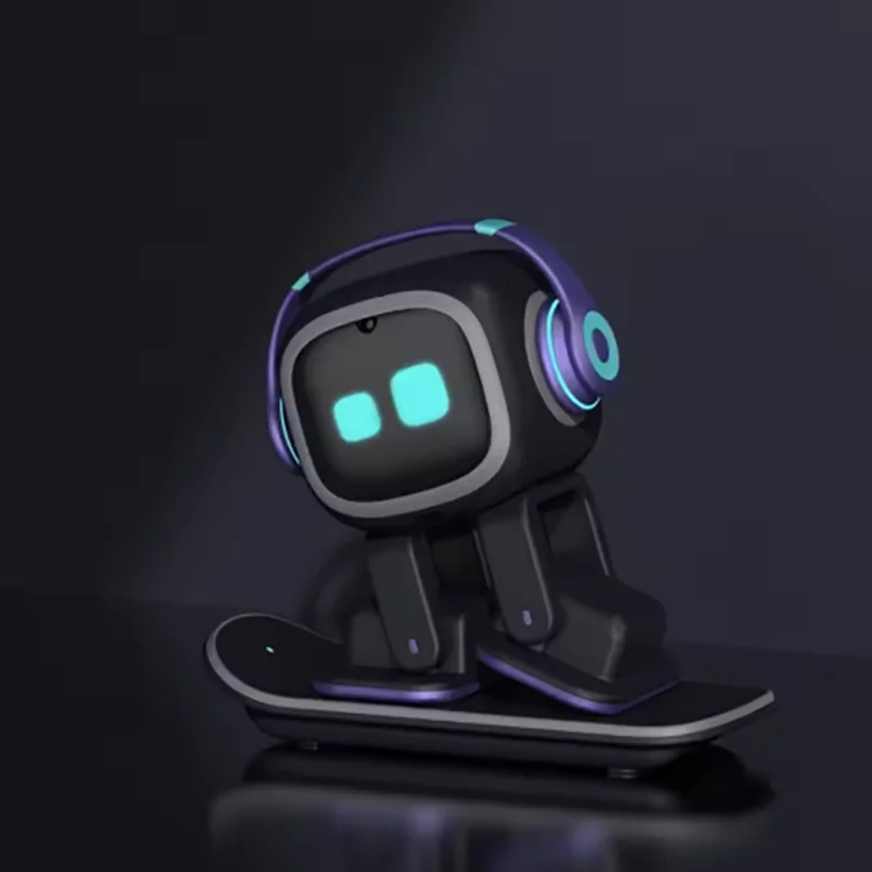 2026EOM AI デスクトップ ロボット |音声対話 遠隔監視 人工知能 チャイルドコンパニオン カメラ インテリジェントAiロボット