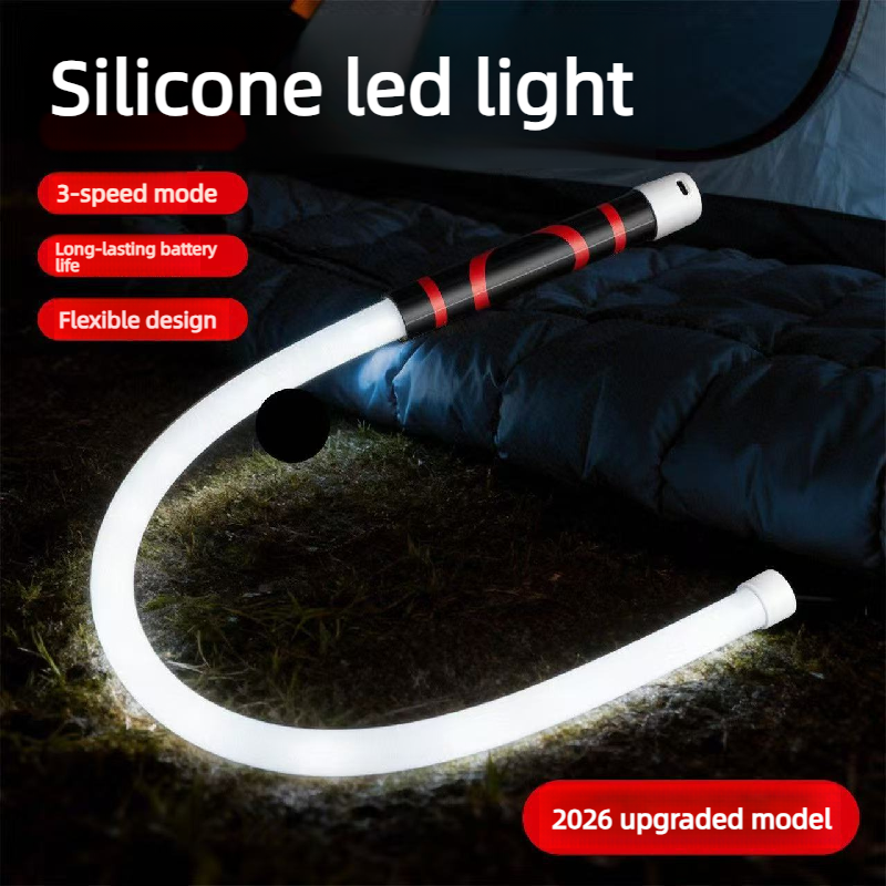越境新製品：フレキシブルメカニカルライト、ポータブル懐中電灯、ワークライト、曲げ可能なLED懐中電灯
