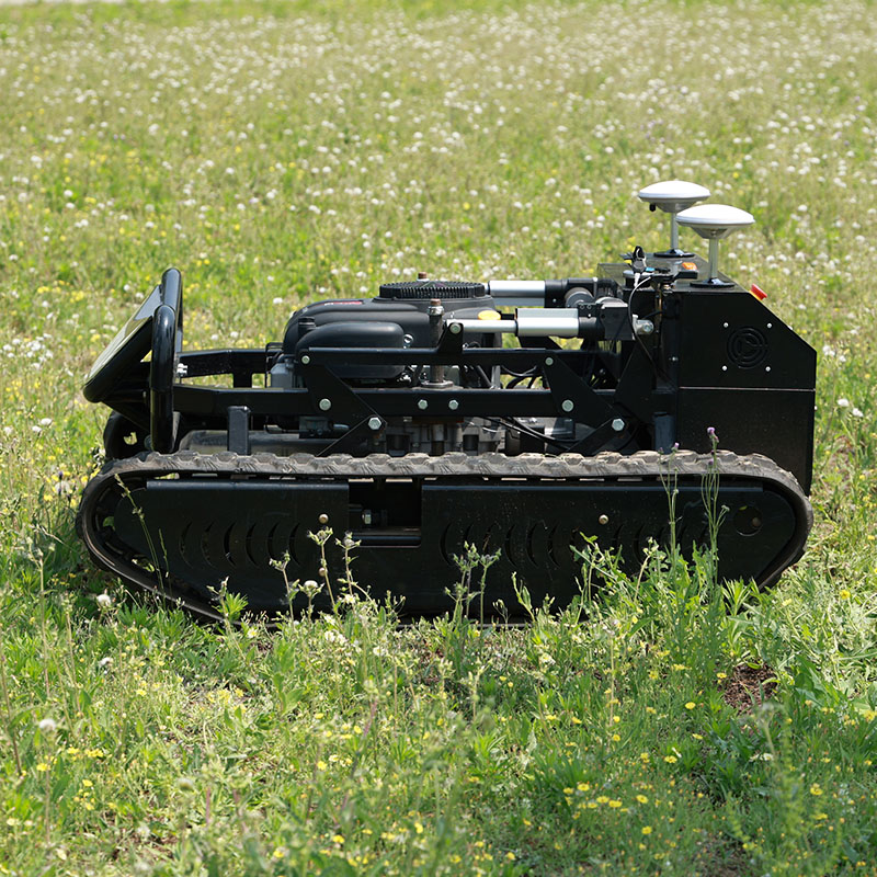 カスタマイズされたリモートコントロール芝刈り機クローラー全自動ワイヤレス RC 草カッター急斜面用