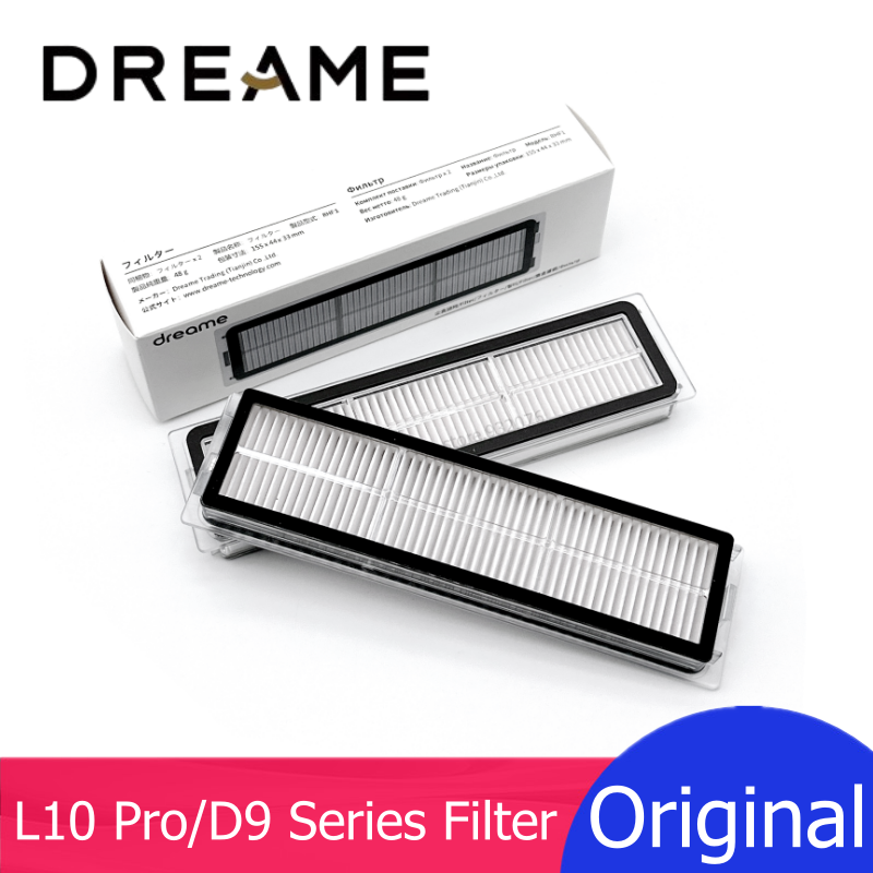 オリジナルダストボックス HEPA フィルタースペアパーツ Dreame ボット L10 プロ D9 プロ D9 最大ロボット掃除機アクセサリー