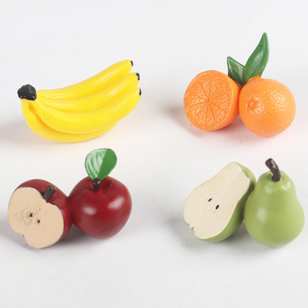 8 個ミニ人工野菜や果物シミュレーション装飾ホームオフィス盆栽庭のディスプレイ現実的な野菜の装飾