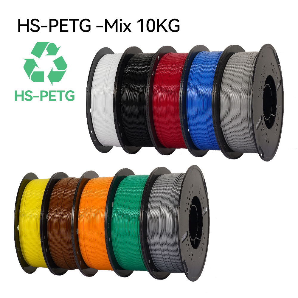 KINGROON 最新 PETG HS-PETG 3D プリンターフィラメント 1.75 ミリメートル高速 3D 印刷材料ハイパー PETG 5KG 10KG ミックスカラー