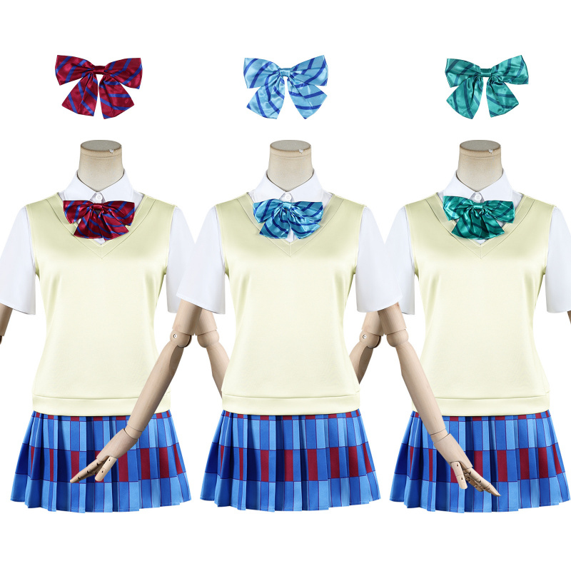 ラブライブ！ μ's ほのか 海未ことり 夏制服 コスプレ衣装 フルセット アニメ衣装 ハロウィン用