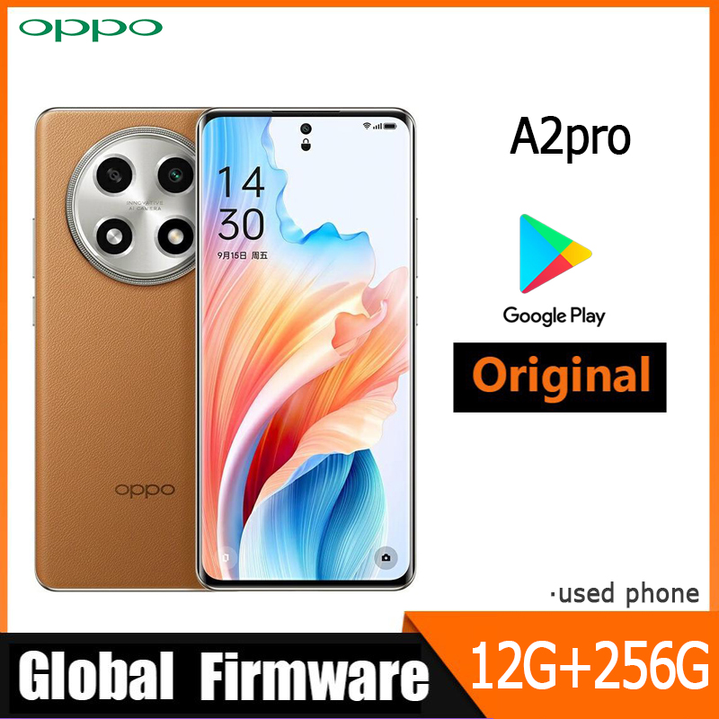 OPPO A2 プロ 5 グラムスマートフォングローバルファームウェア ColorOS 13.1 12 ギガバイト 512 ギガバイト 64MP 8MP 天吉 7050 5000mAh 6.7 インチ中古電話