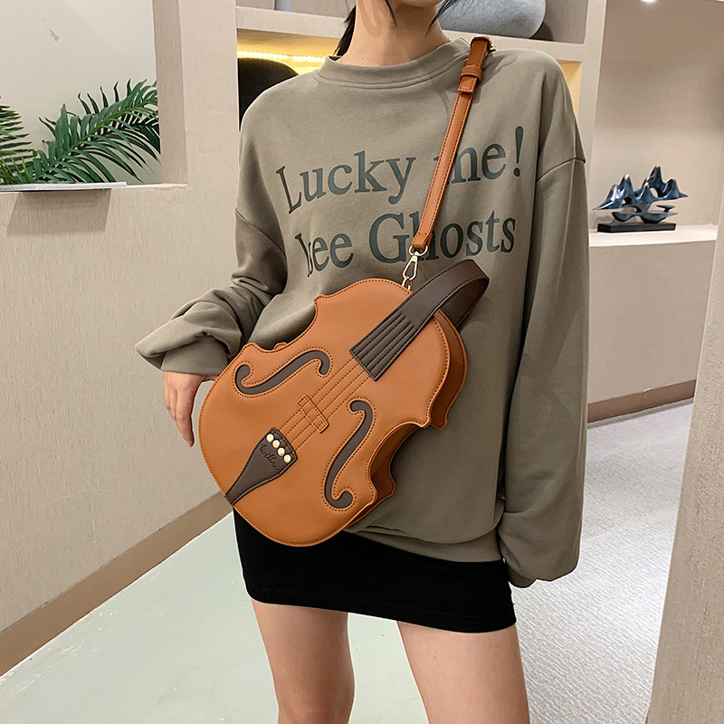 女性音楽トートバッグバイオリン財布バックパックノベルティレザーピアノショルダークロスボディバッグハンドルハンドバッグレディース