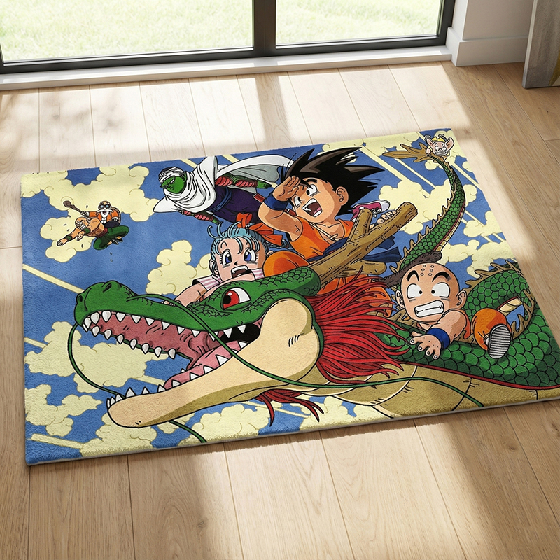 ヴィンテージドラゴンボールアニメラグ: 悟空ブルマ