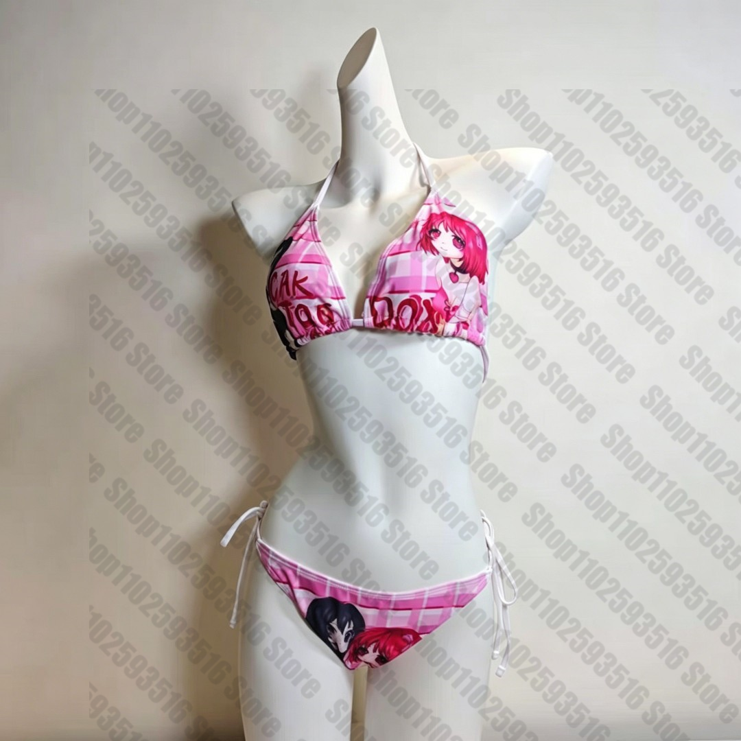 タンキニ女性 2 点セット衣装女性の水着レディースバス服お揃いの 2 枚セット女性ランジェリーマイクロビキニ