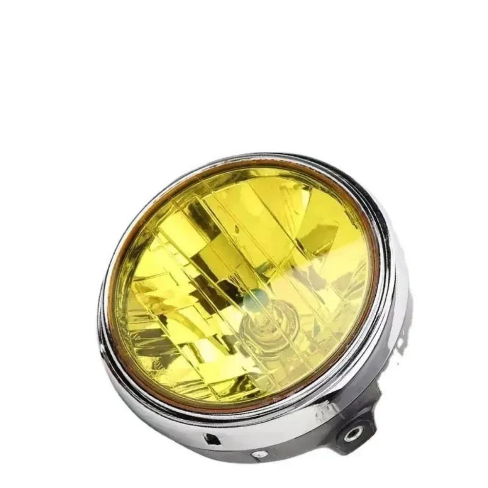 ホットユニバーサルイエロー/クリアレンズビームラウンドランプ LED ヘッドランプ CB シリーズ CB400/900 7 インチ 35 ワット罰金オートバイヘッドライト