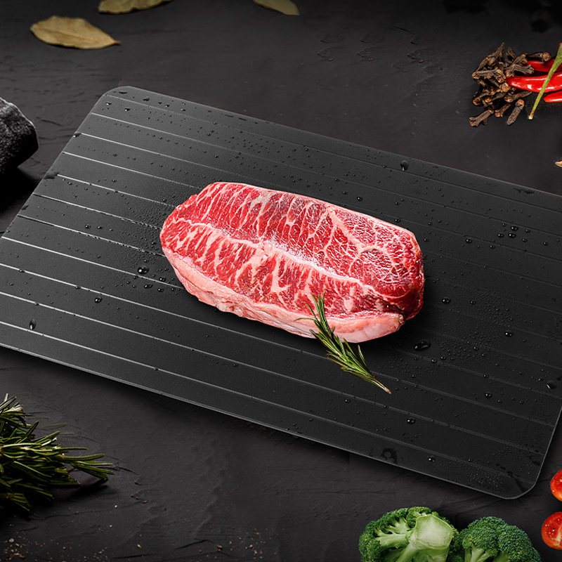 冷凍肉用解凍トレイ 急速解凍冷凍食品肉果物キッチンガジェットレストラン家庭用