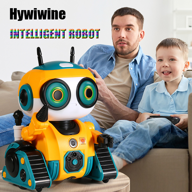 スマートロボットインタラクティブ 2.4 グラム emo リモコンインテリジェント誘導音楽感知ロボットのおもちゃ子供の誕生日プレゼント