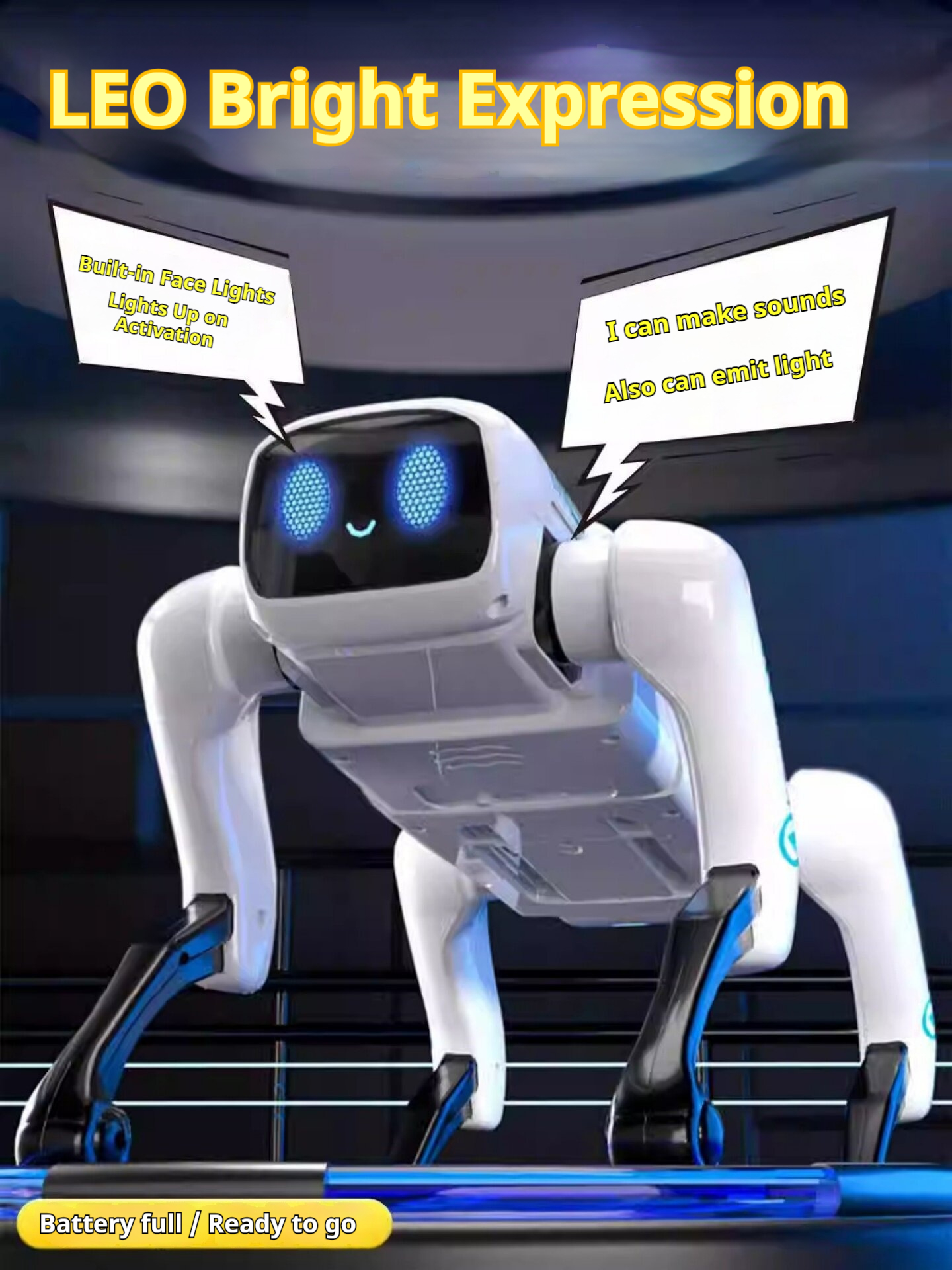 2026 新しい Ai インテリジェントスマートロボット犬リモートコントロールおもちゃプログラマブルローディングバスケット男の子のための誕生日フェスティバルギフト