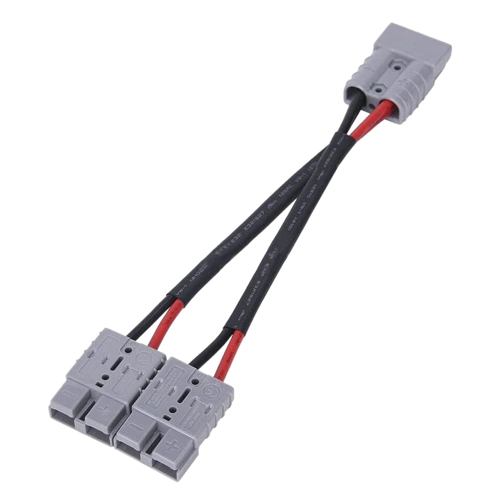 AEA7-50A アンダーソンプラグコネクタデュアル Y アダプタバッテリー電源コネクタフォークリフト電源プラグコネクタと 6 ミリメートル車のケーブル
